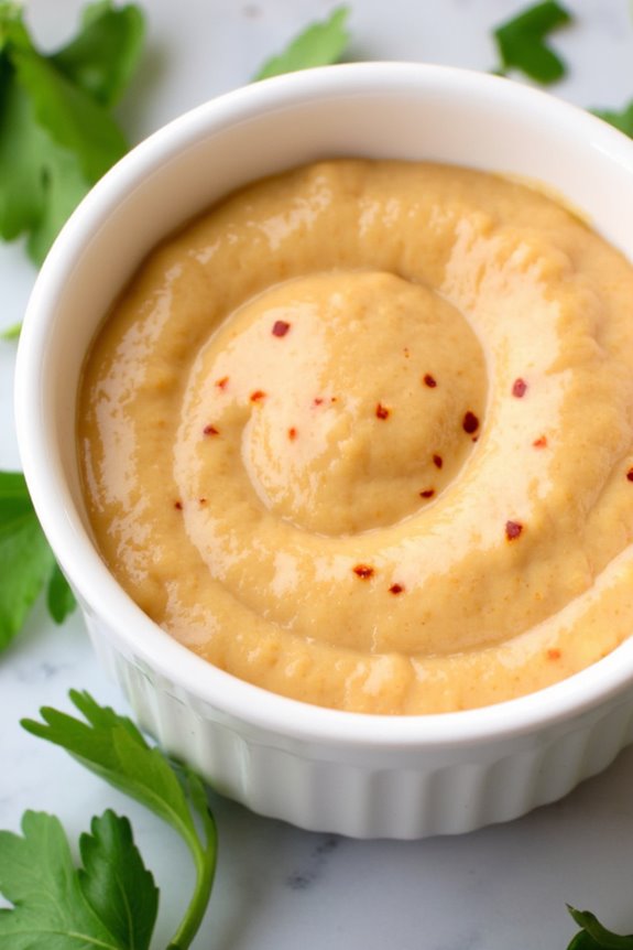 creamy brazilian peanut sauce