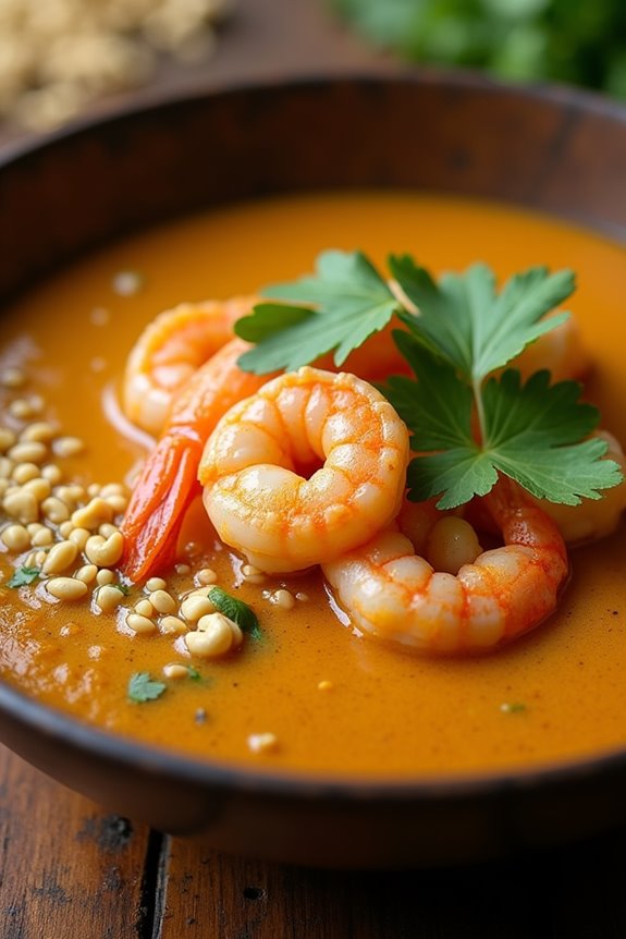 creamy brazilian shrimp stew