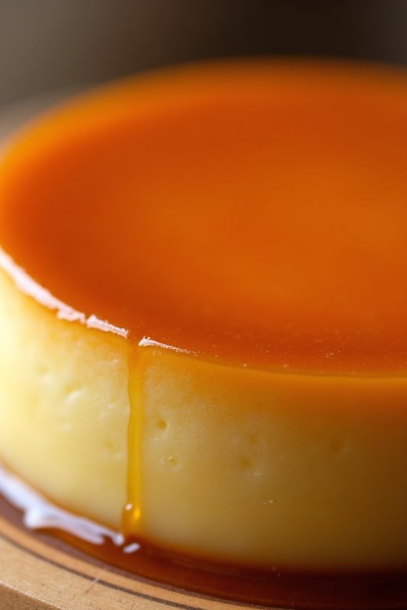 creamy caramel milk custard