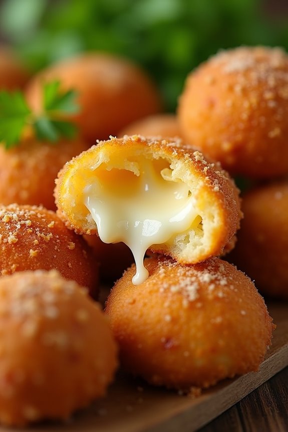 creamy cheese filled brazilian snack
