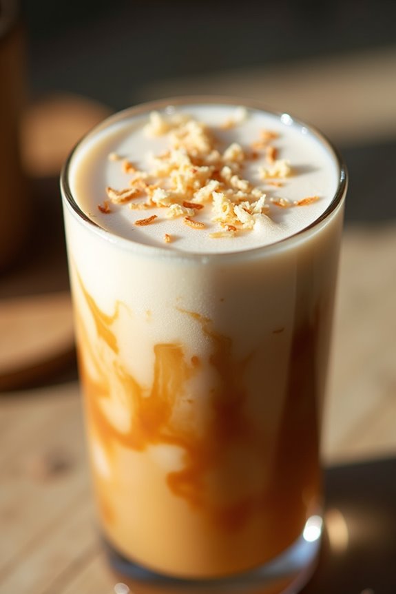 creamy coconut mate delight