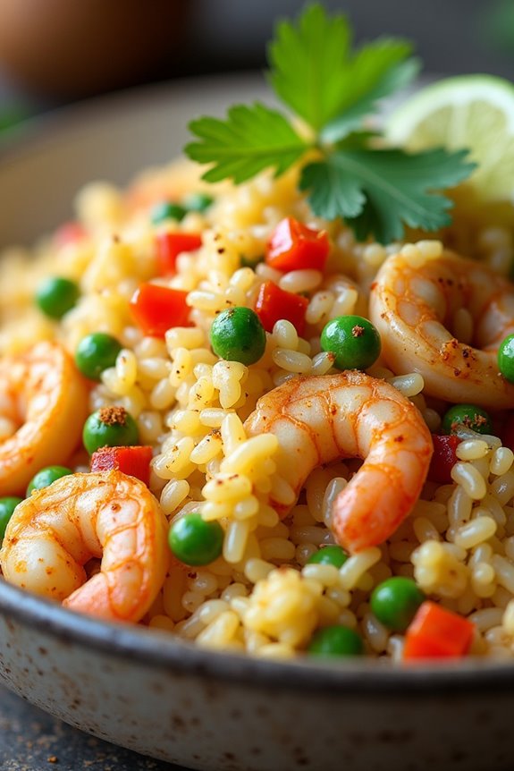 creamy coconut rice dish