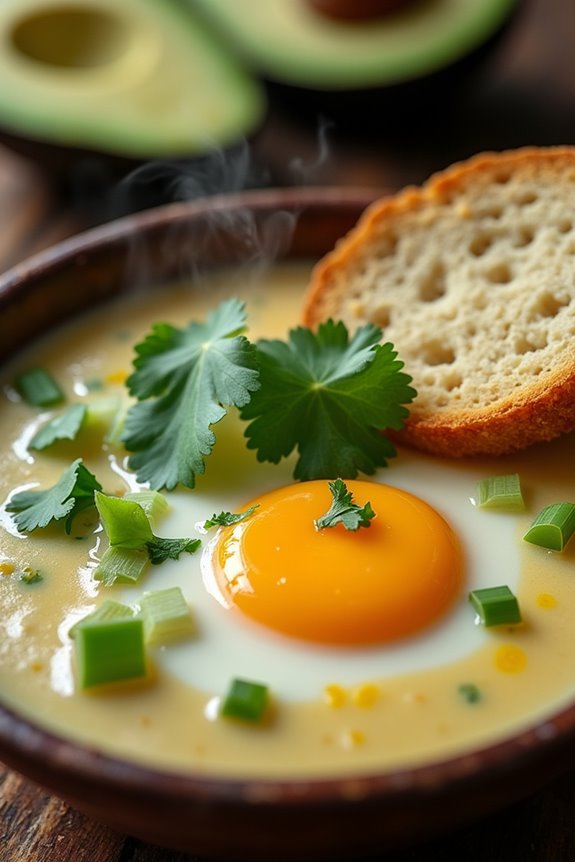creamy colombian breakfast soup