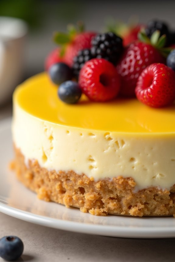 creamy colombian cheesecake delight