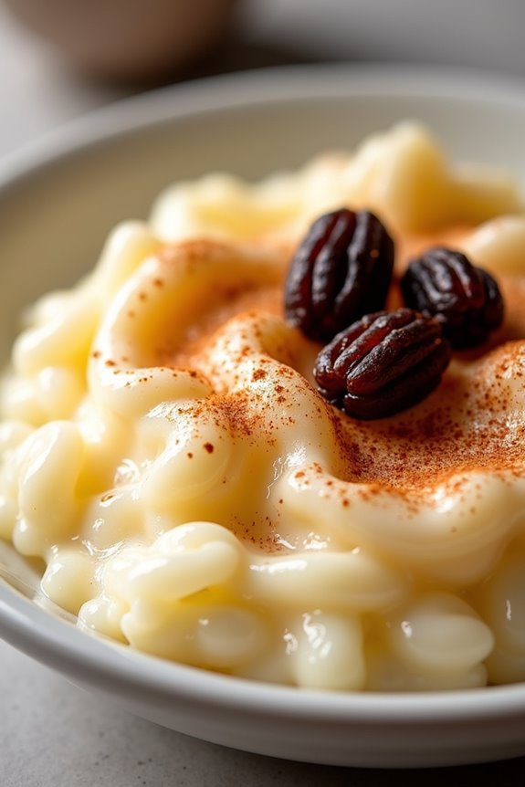 creamy colombian rice pudding