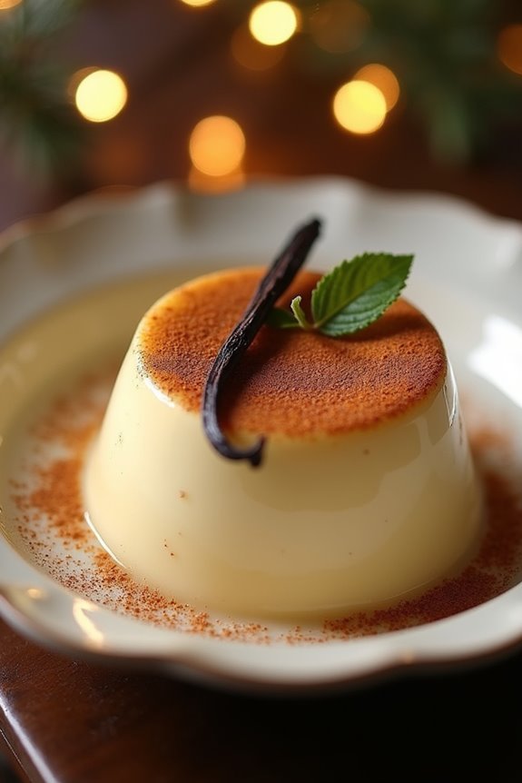 creamy colombian vanilla custard