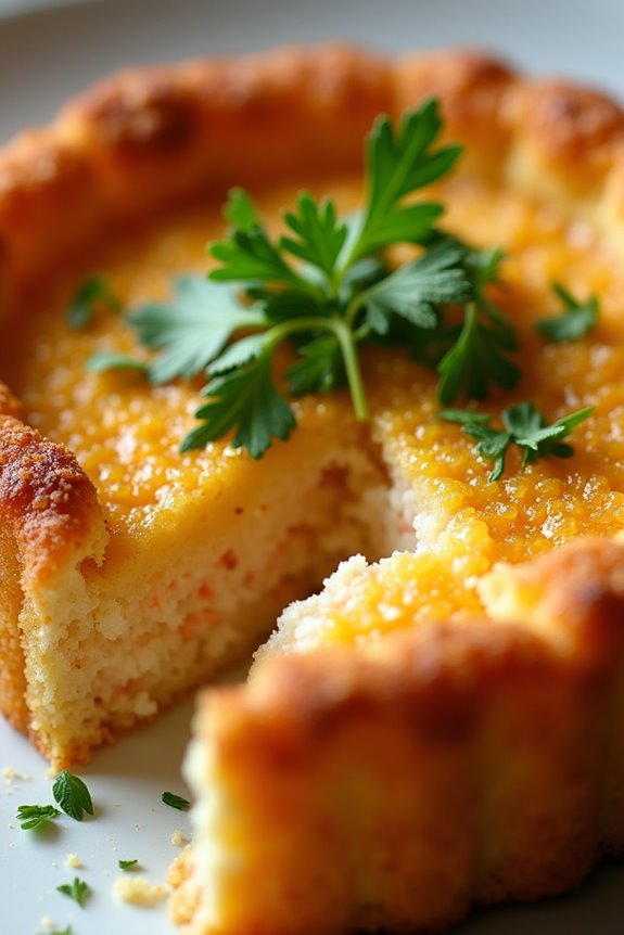 creamy crab pie delight