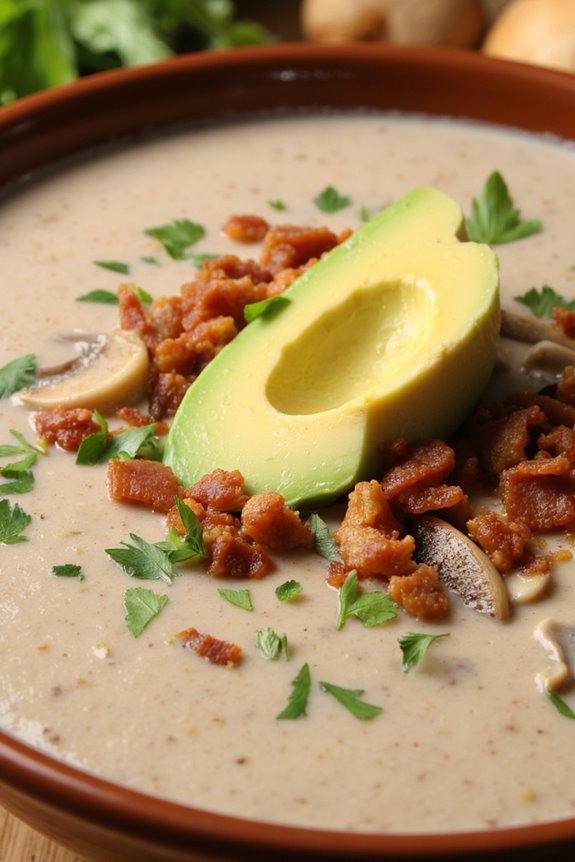 creamy keto friendly peruvian soup