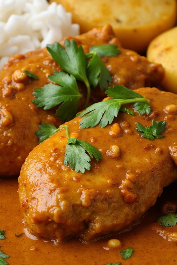 creamy peanut chicken delight