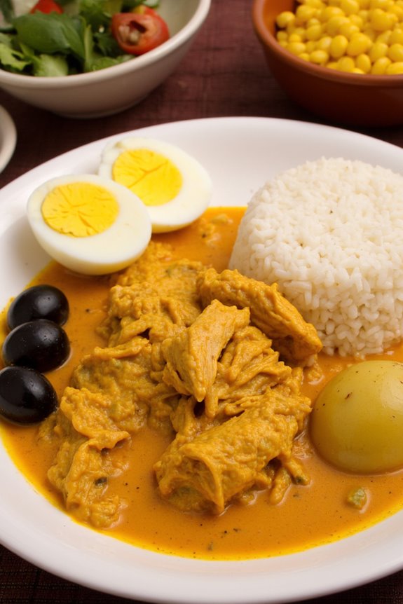 creamy peruvian chicken stew