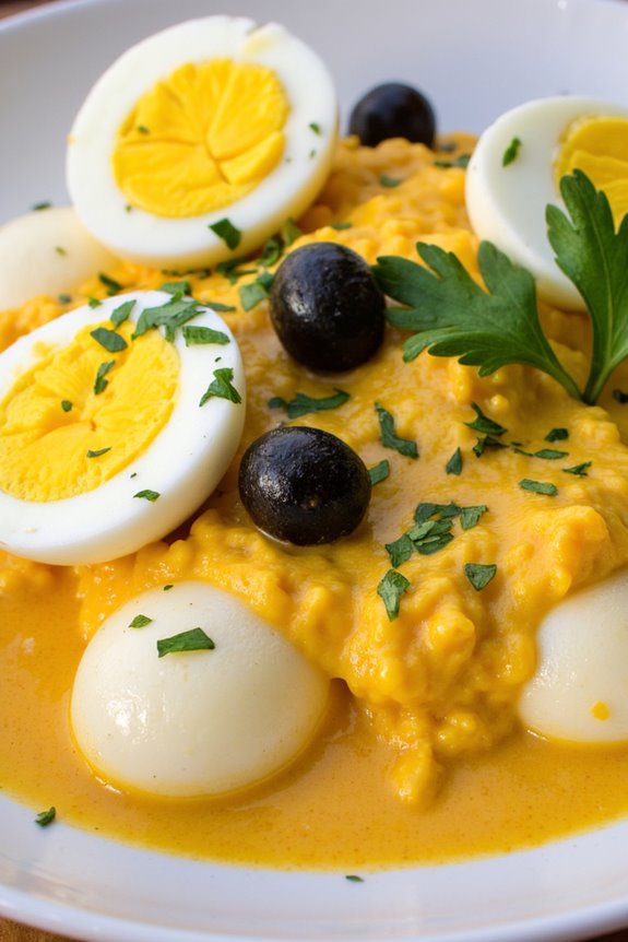 creamy peruvian potato appetizer