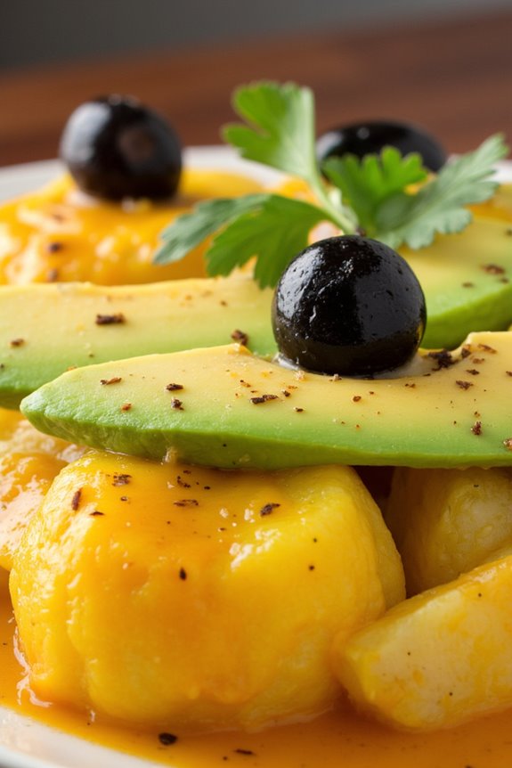 creamy peruvian potato dish