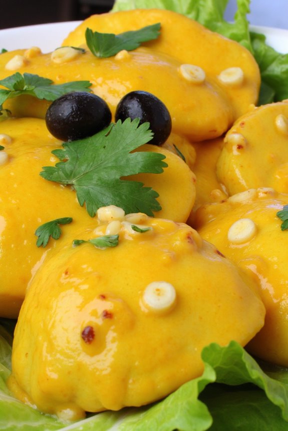 creamy peruvian potato dish