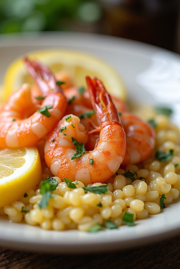 creamy prawn risotto delight