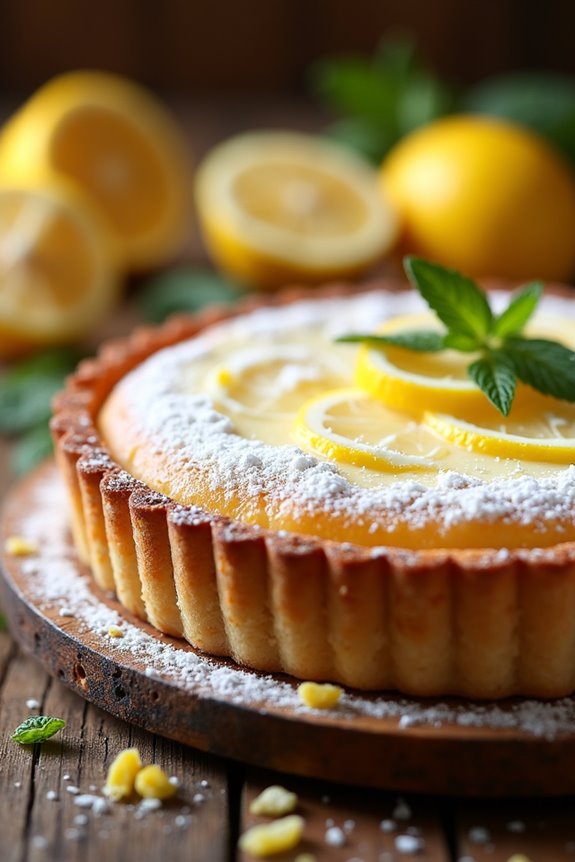 creamy ricotta tart delight