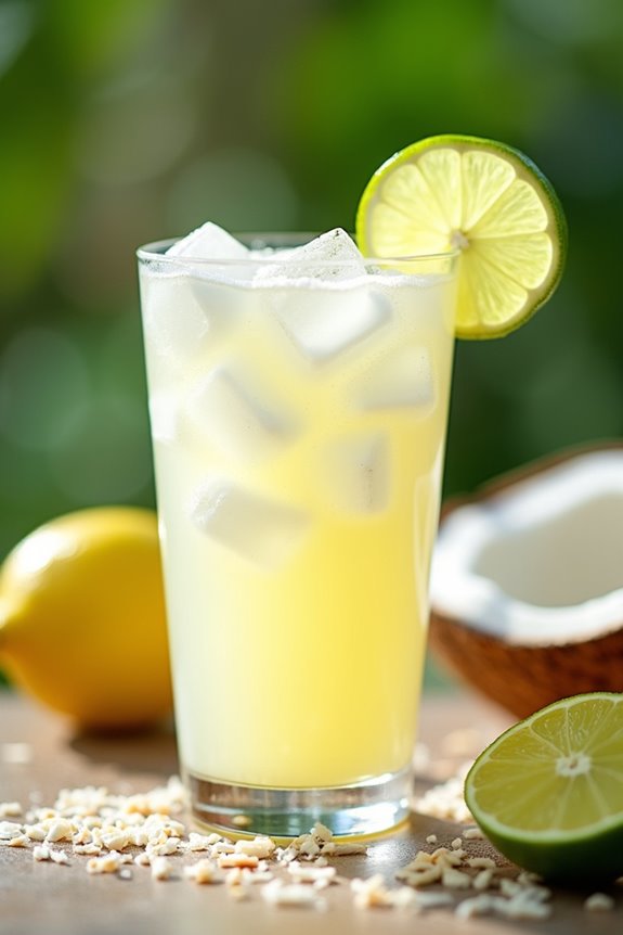creamy tropical lemonade delight