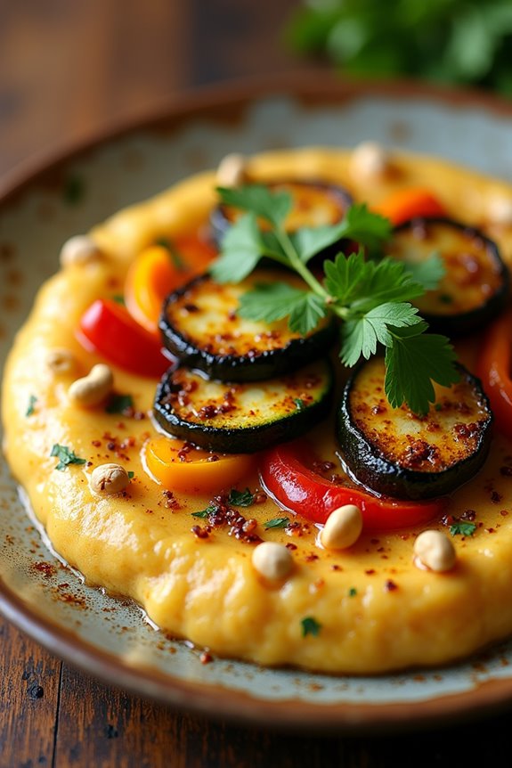 creamy vatapa with vegetables