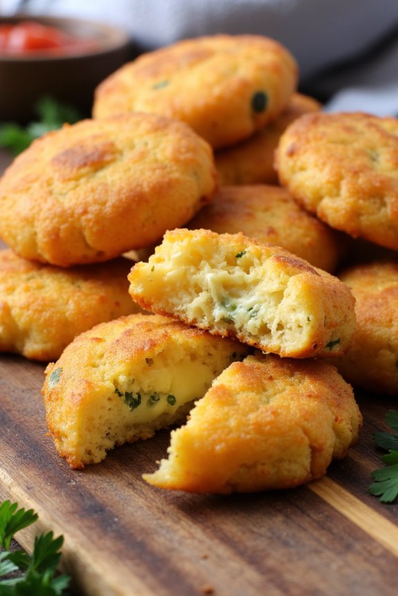 crispy cassava fritters recipe