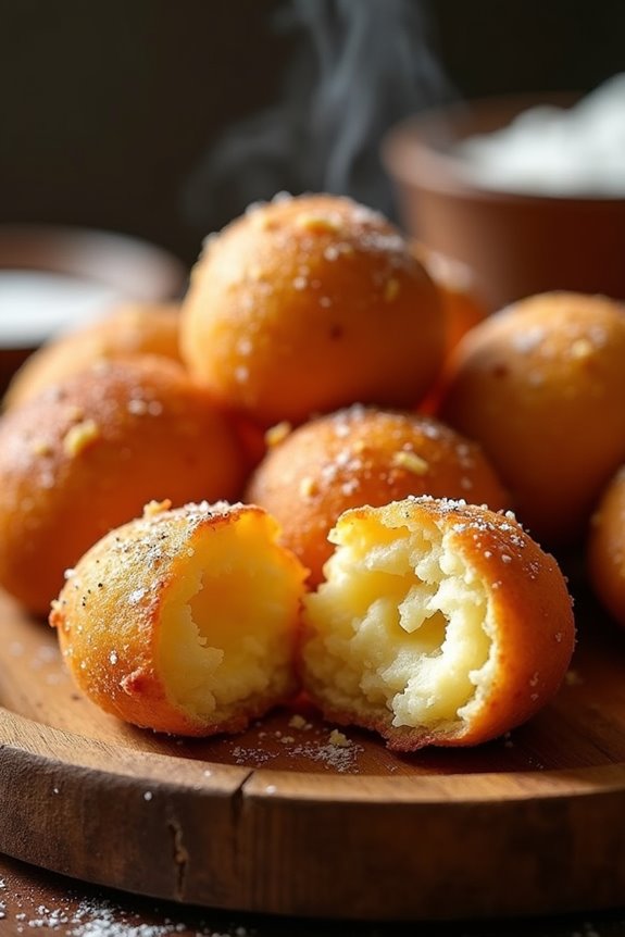 crispy cheese balls delight