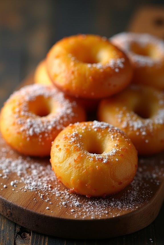 crispy cheese filled colombian fritters