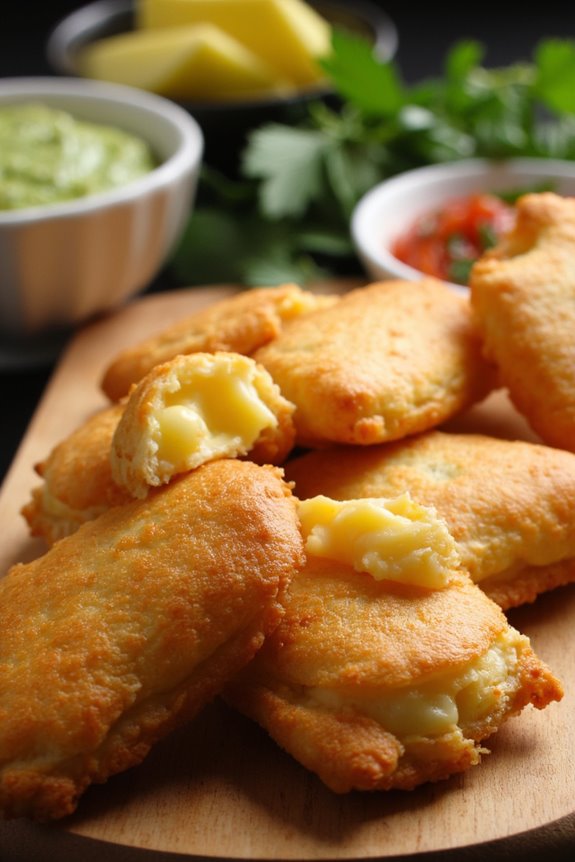 crispy cheese filled venezuelan snack