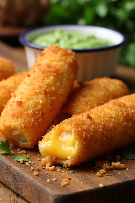crispy cheese filled venezuelan snack