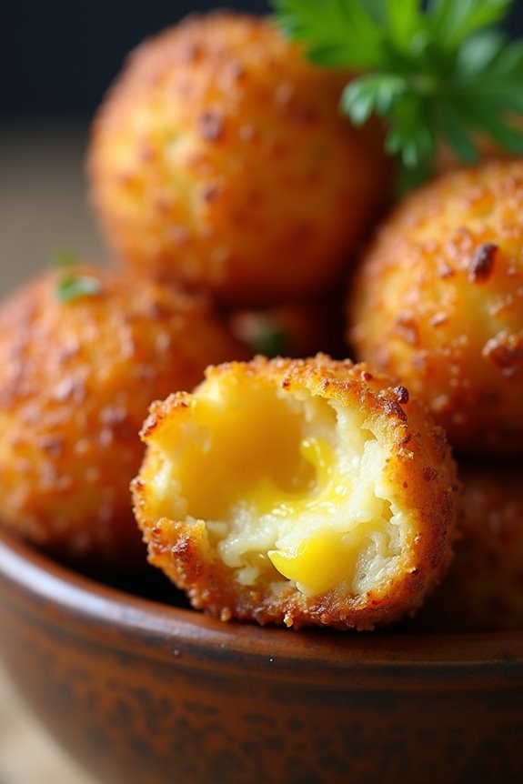 crispy cheesy brazilian snack