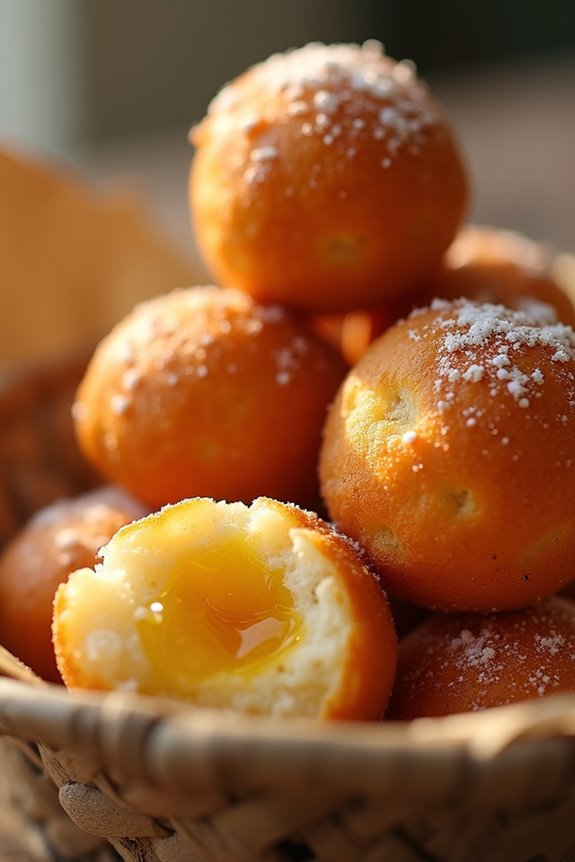 crispy cheesy fried snacks