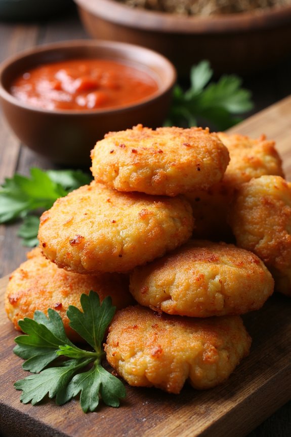 crispy codfish fritters delight