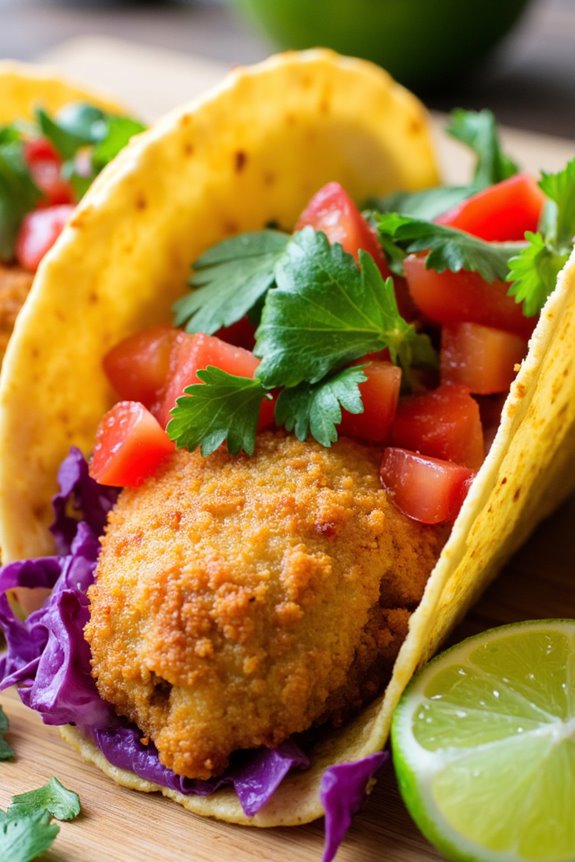crispy fish tacos delight