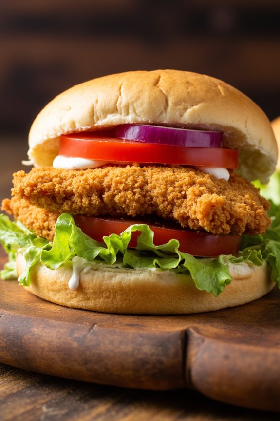 crispy fish zesty toppings