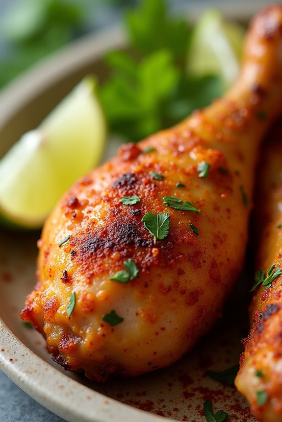 crispy flavorful colombian drumsticks