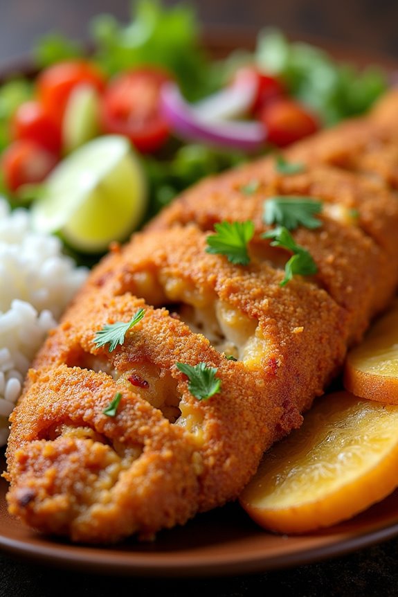 crispy fried colombian fish
