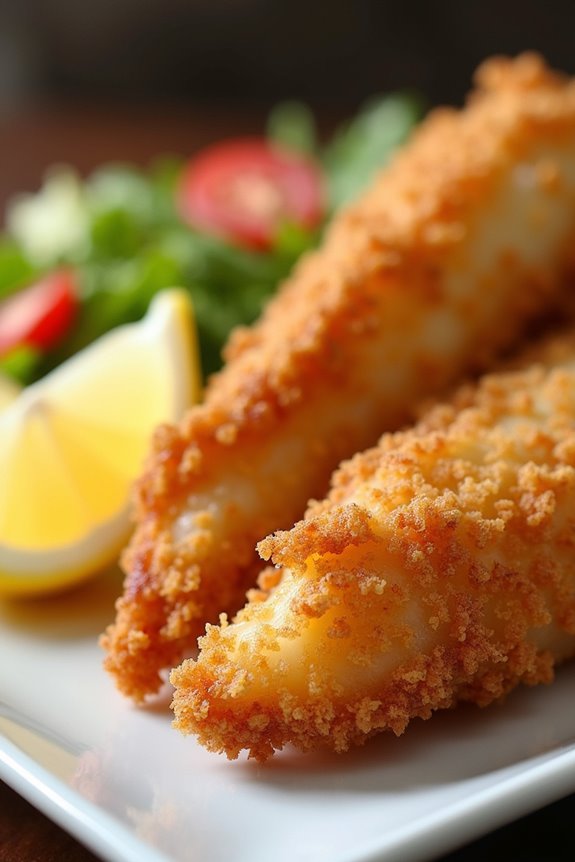 crispy fried conger eel