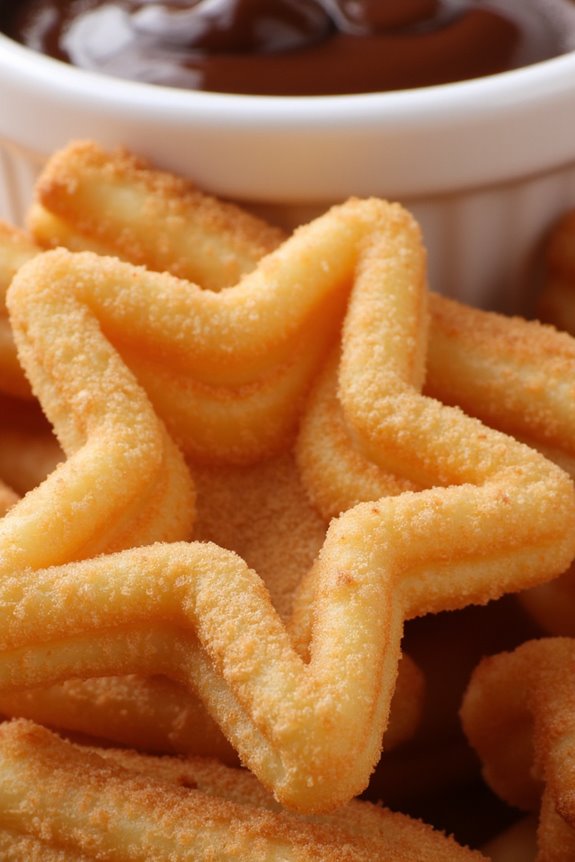 crispy fried dough pastries