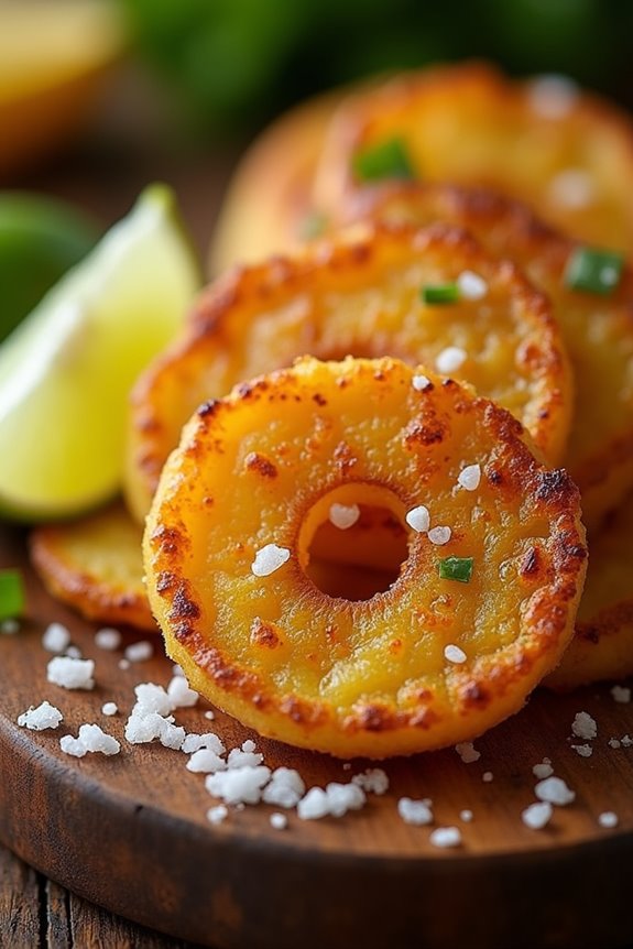 crispy fried green plantains