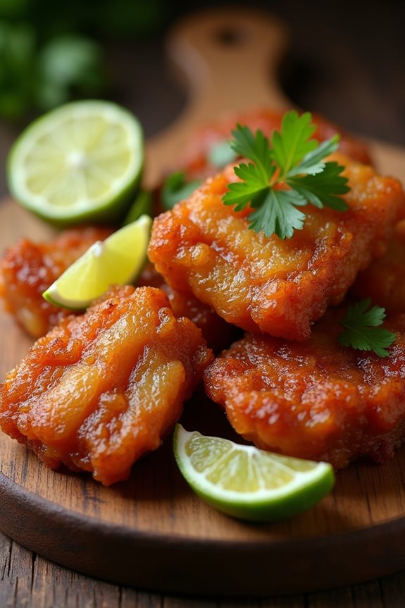 crispy fried pork delight