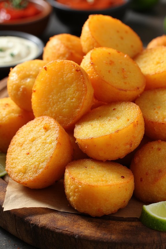 crispy fried yuca delight
