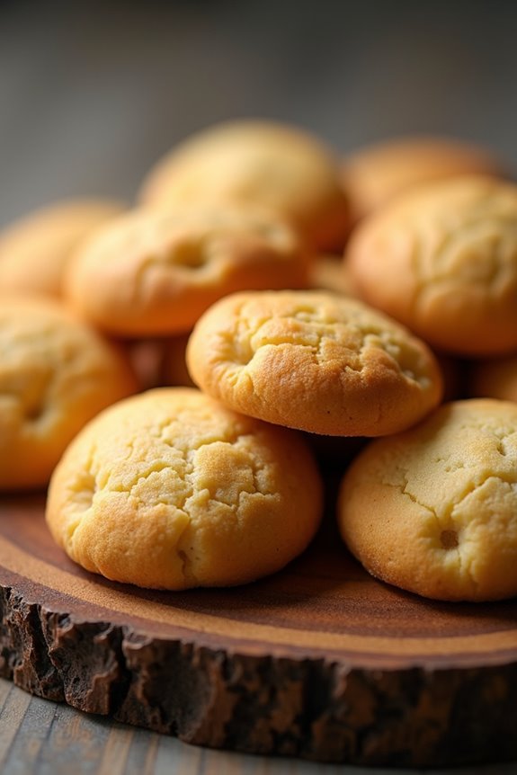 crispy gluten free cheese puffs