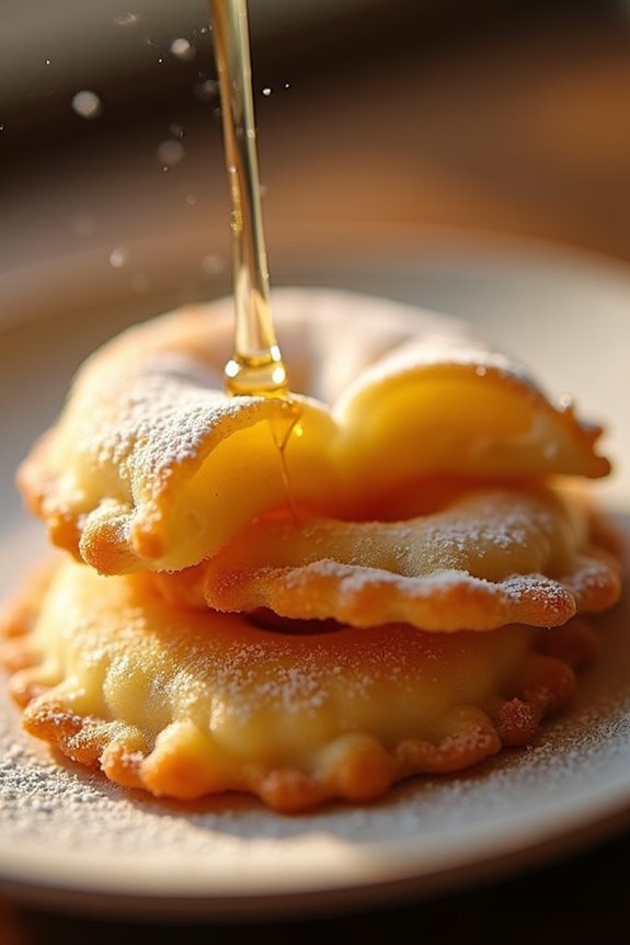 crispy golden fried pastries