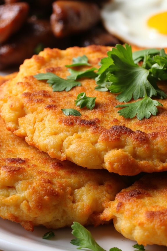 crispy rice and beans