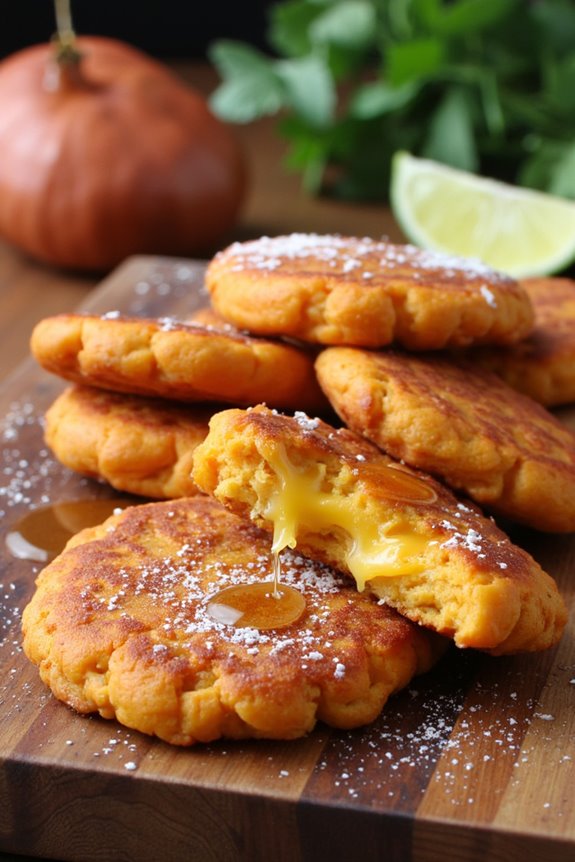 crispy sweet potato fritters