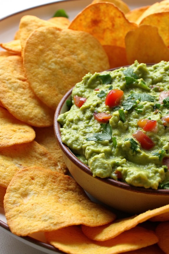 crunchy plantain chips snack