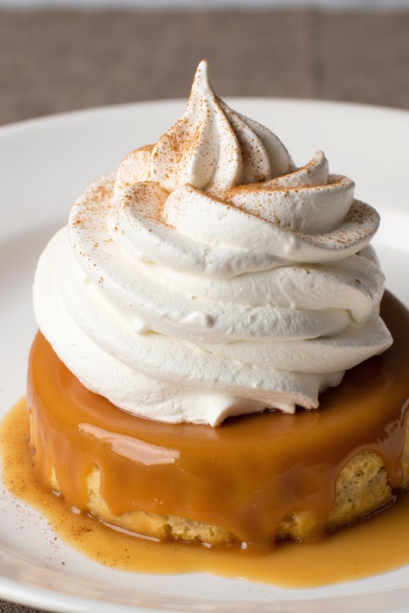 delicate creamy peruvian dessert