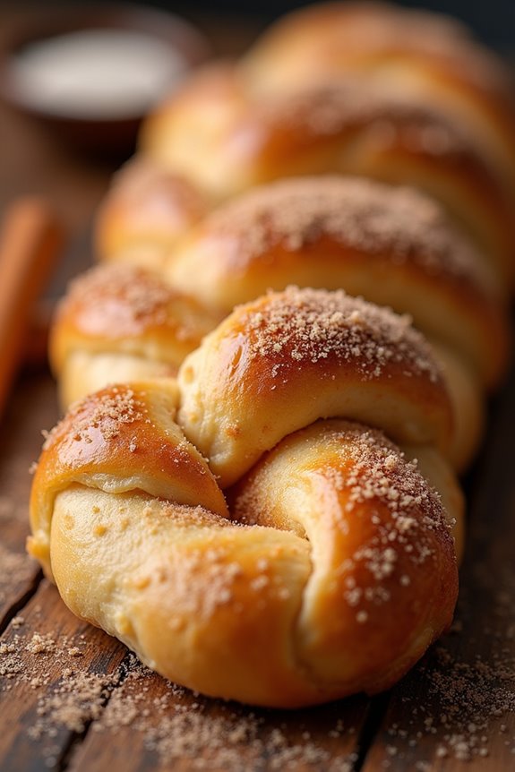 delicious braided cinnamon bread