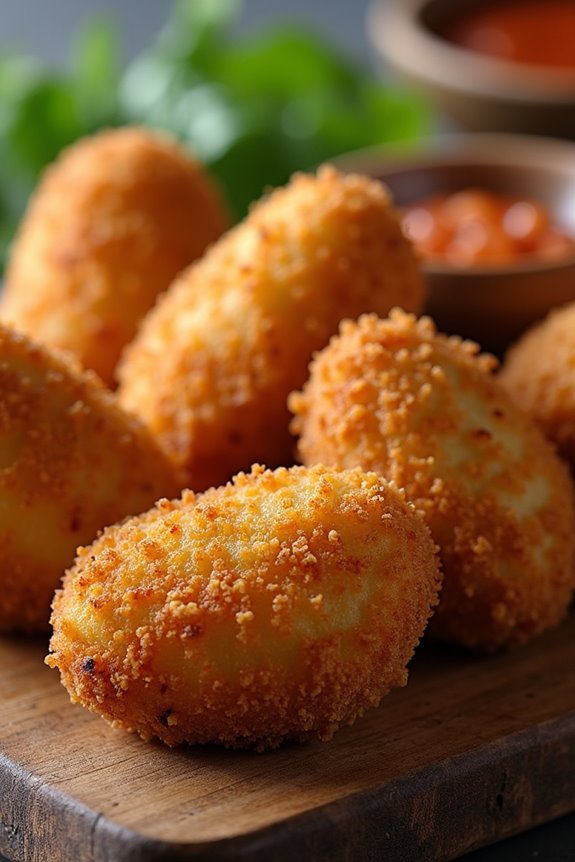 delicious brazilian chicken croquettes