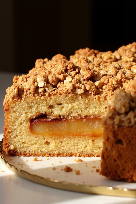 delicious brazilian crumb cake