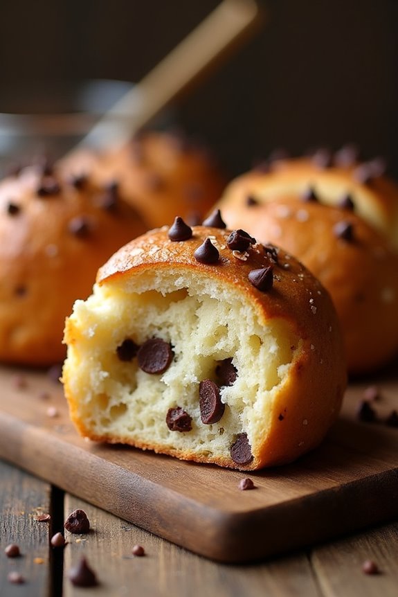 delicious chocolate chip bread