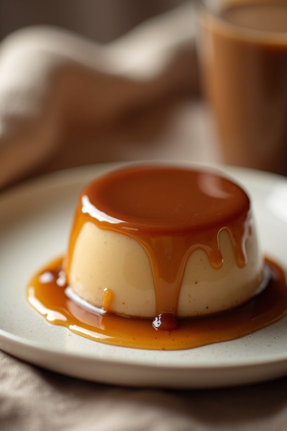 delicious coffee flavored pudding