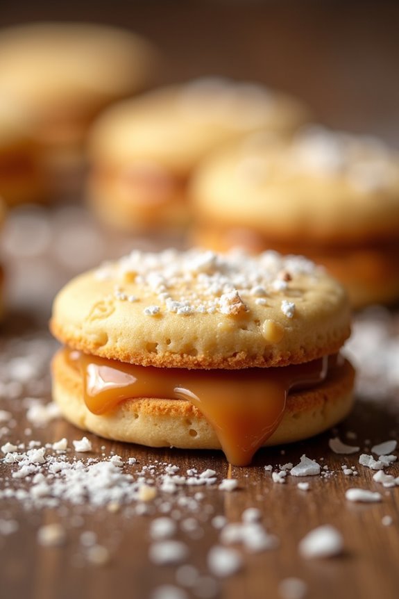 delicious dulce de leche cookies